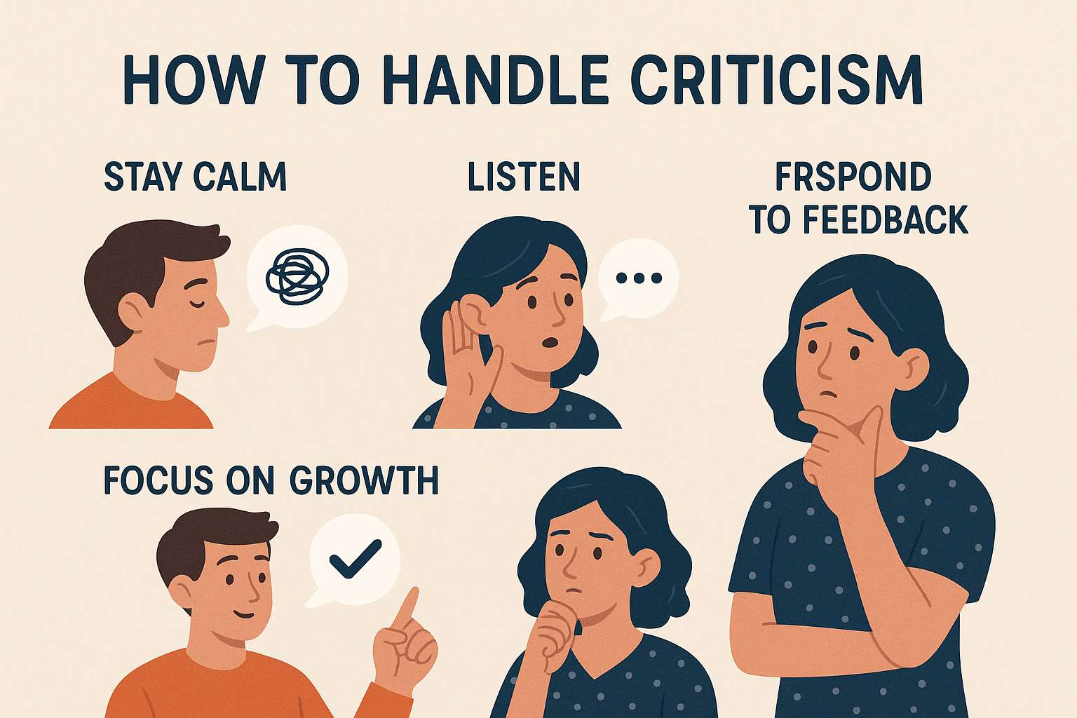 Dealing with criticism